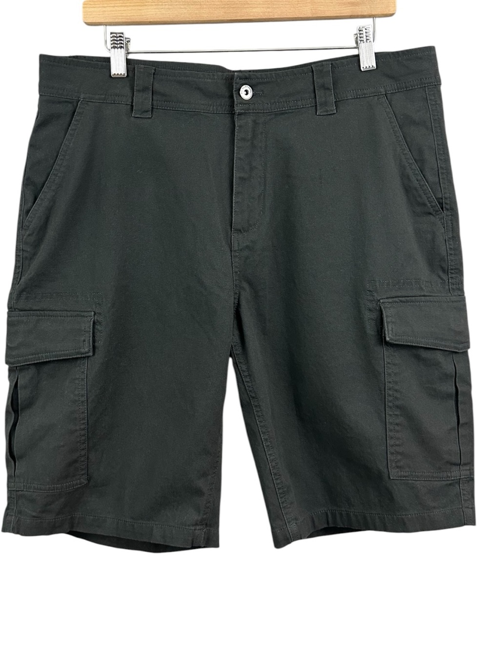BC Clothing Cargo Shorts Black Size 36